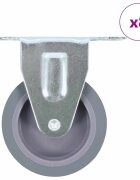 vidaXL 8 db fix görgő 75 mm