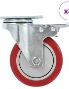 vidaXL 8 db önbeálló görgő 100 mm