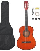 vidaXL 8 részes klasszikus gitárszett kezdőknek 3/4 36