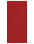 vidaXL Ajtószőnyeg Piros és Fekete 120 x 250 cm 100% Poliamid