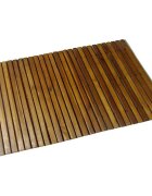 vidaXL Akácfa fürdőszőnyeg 80 x 50 cm
