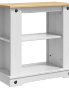 vidaXL Akvárium Állvány CORONA Fehér és barna 60 x 30 x 60 cm 150 kg