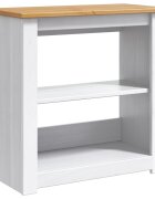 vidaXL Akvárium Állvány PANAMA Fehér és barna 60 x 30 x 60 cm 150 kg