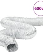 vidaXL alumínium szellőzőcső 6 m Ø10 cm