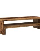 vidaXL antik fa színű szerelt fa monitorállvány 54 x 22 x 15 cm