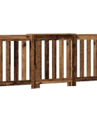 vidaXL antik fa színű szerelt fa radiátorburkolat 205 x 21 5x 835 cm