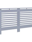 vidaXL antracitszürke MDF radiátorburkolat 152 x 19 x 815 cm