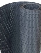 vidaXL antracitszürke polyrattan erkélyparaván 300 x 80 cm