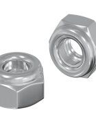 vidaXL Anyából 2 db Ezüst M6 x 10 mm Vas