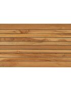 vidaXL Asztallap 80 x 40 x 35 cm Négyszögletes Tömör Teakfa