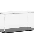 vidaXL átlátszó akril kiállító doboz 30 x 15 x 14 cm