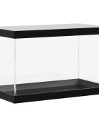vidaXL ĂˇtlĂˇtszĂł akril bemutatĂłdoboz 31x17x19 cm
