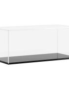 vidaXL ĂˇtlĂˇtszĂł akril bemutatĂłdoboz 34x16x14 cm