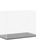 vidaXL ĂˇtlĂˇtszĂł akril bemutatĂłdoboz 56x36x37 cm