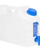 vidaXL ĂˇtlĂˇtszĂł mĹ±anyag vĂ­ztartĂˇly csappal 10 L