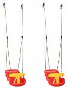 vidaXL Baba hinta 2 db Piros 36 x 43 x 42 cm Műanyag