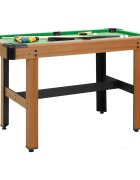 vidaXL barna biliárdasztal 122 x 61 x 76 cm