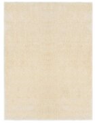 vidaXL Bársonyos Terület Szőnyeg Krémszínű 120 x 160 cm Polietilén