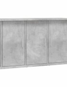 vidaXL betonszürke akváriumállvány 101 x 41 x 58 cm rétegelt fából