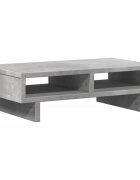 vidaXL betonszürke szerelt fa monitorállvány 50 x 27 x 15 cm