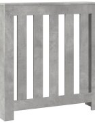 vidaXL betonszürke szerelt fa radiátorburkolat 78 x 20 x 82 cm