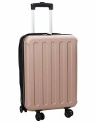 vidaXL Bőrönd zárral rózsaarany 34 x 23 x 55.5 cm ABS Műanyag