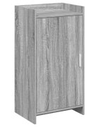 vidaXL Cipőszekrény tárolóval Szürke Sonoma 48 x 36 x 92 cm Szerelt Fa