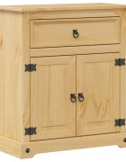 vidaXL Corona tömör fenyőfa fürdőszobaszekrény 70 x 33 x 80 cm