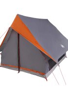 vidaXL Családi Sátor 220 x 220 x 184 cm Poliészter és üvegszál