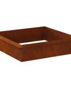 vidaXL Csiga kerítések 8 db 100 x 35 x 25 cm Időjárásálló acél