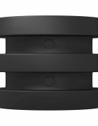 vidaXL Csocsóasztal gumi 16 db Fekete 3 x 3 x 2 cm TPE