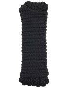 vidaXL Csónak Kötél 16 mm 9 m Fekete Poliészter