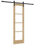 vidaXL Csúszó ajtó ORKDAL Természetes 61 x 1985 cm