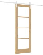 vidaXL Csúszó ajtó ORKDAL Természetes 735 x 1985 cm