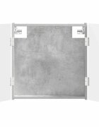 vidaXL Darts szekrény ARNHEM Betonszürke 525 x 105 x 535 cm