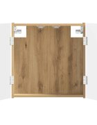 vidaXL Darts szekrény ARNHEM Kézműves Tölgy 525 x 105 x 535 cm