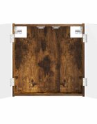 vidaXL Darts szekrény EDE Füstös Tölgy 525 x 105 x 535 cm