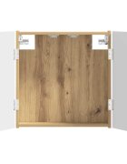 vidaXL Darts szekrény HOORN Kézműves Tölgy 525 x 105 x 535 cm