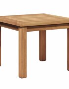 vidaXL Dohányzóasztal Barna 45 x 45 x 36 cm Tömör Teakfa