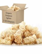 vidaXL faforgácsos tűzgyújtók BIO fenyő és paraffin 30 kg