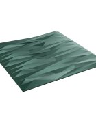 vidaXL Fali panelek 12 db 50 x 50 cm Kő Zöld XPS Hab