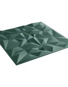 vidaXL Fali panelek 24 db 50 x 50 cm Ametiszt Zöld XPS Hab