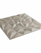 vidaXL Fali panelek 48 db 50 x 50 cm Ametiszt Beton XPS Hab