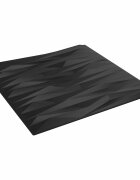 vidaXL Fali panelek 48 db 50 x 50 cm Fekete Kő XPS Hab