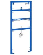 vidaXL Fali tartó piszoár rendszerhez Kék 50 x 3 x 112 cm