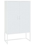 vidaXL fehér acél magasszekrény 80 x 35 x 135 cm