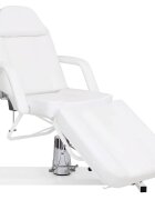 vidaXL fehér masszázsasztal 180 x 62 x (87-112) cm