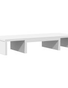 vidaXL fehér szerelt fa állítható monitorállvány 60 x 24 x 105 cm