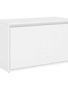 vidaXL fehér szerelt fa előszoba pad 80 x 40 x 45 cm