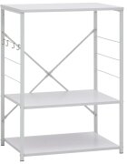 vidaXL fehér szerelt fa mikrohullámú szekrény 60 x 396 x 795 cm